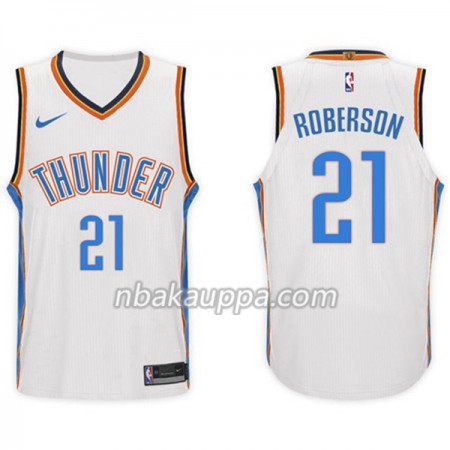 Oklahoma City Thunder Andre Roberson 21 Nike 2017-18 Valkoinen Pelipaidat Swingman - Miesten
